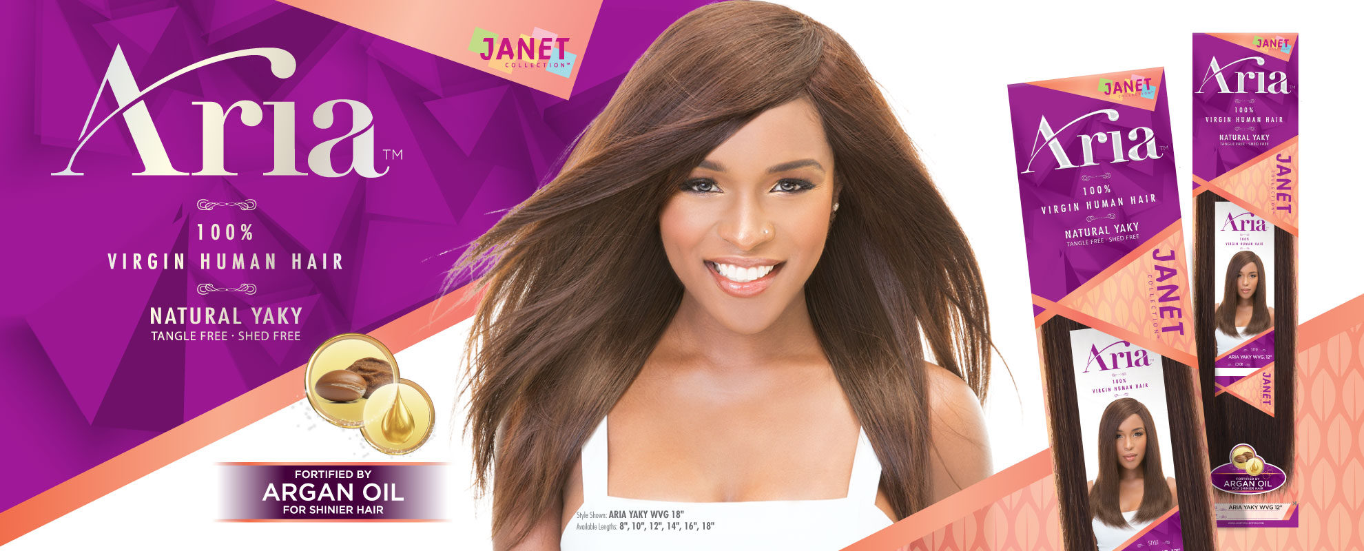 Janet 100 Virgin Human Hair Aria Weaving Buy 1 Get 1 Free