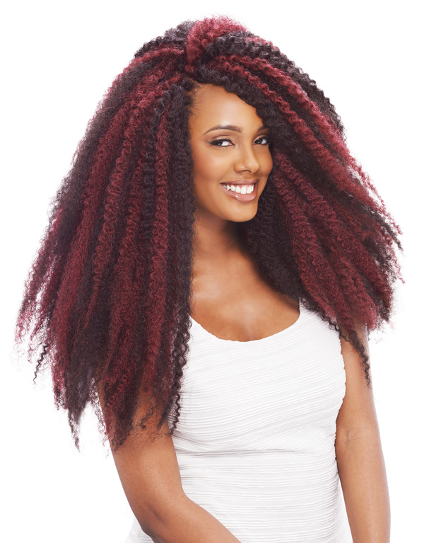 ATRAENTE Marley Twist Braiding Hair 24 Inch Spring Twist Hair Pre-Separated  4 Packs Springy Afro Twist Hair Kinky Marly Hair passion twist hair for  Soft Butterfly Faux Locs Crochet Hair (24inch 1B)