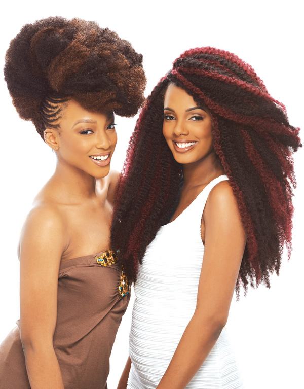 Afro Kinky Twist Crochet Hair Braids Marley Braid Hair 24inch Senegalese  Curly Crochet Synthetic Braiding Hair (6Packs,#350) #350 24 Inch