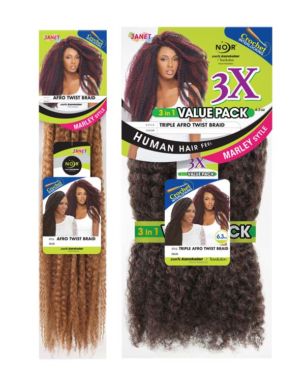 Afro Twist Braid Triple Afro Twist Braid