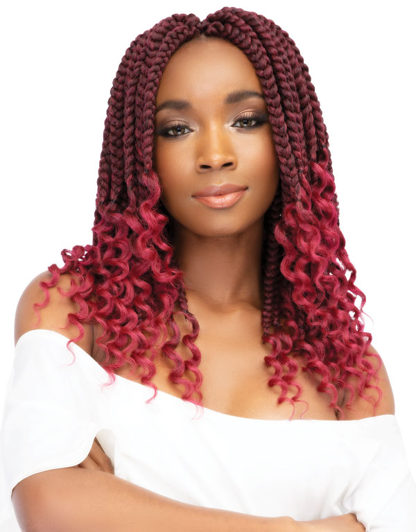 Model Model Crochet Circle Curl Box Braid Hair Crochet Hair My Xxx