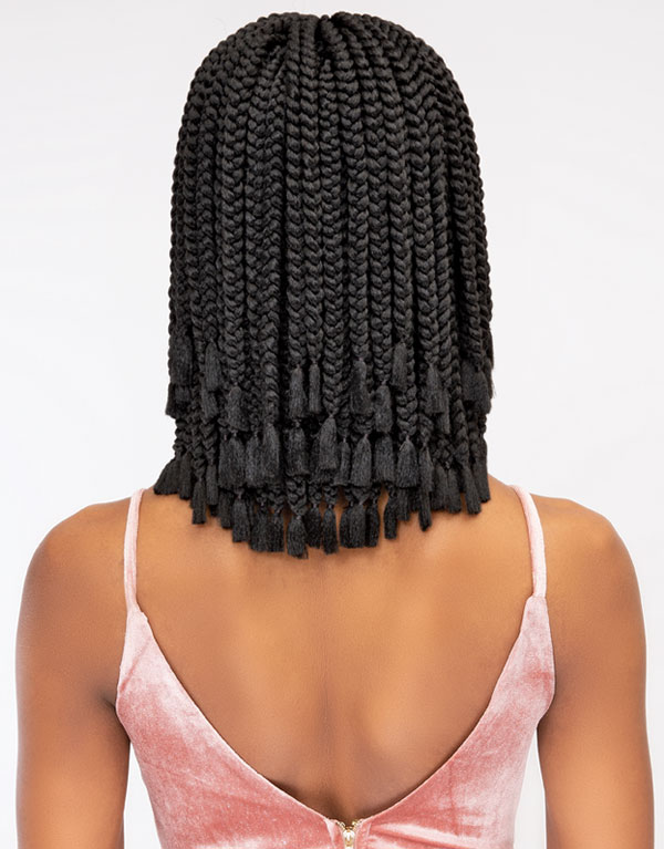 BOX BRAID 12" BLUNT CUT