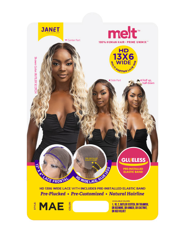 MELT HD 13X6 WIDE LACE MAE WIG - Janetcollection.com