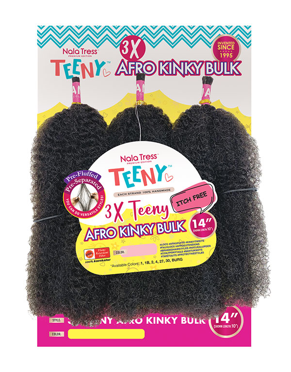 3X TEENY AFRO KINKY BULK 14" - Image 2