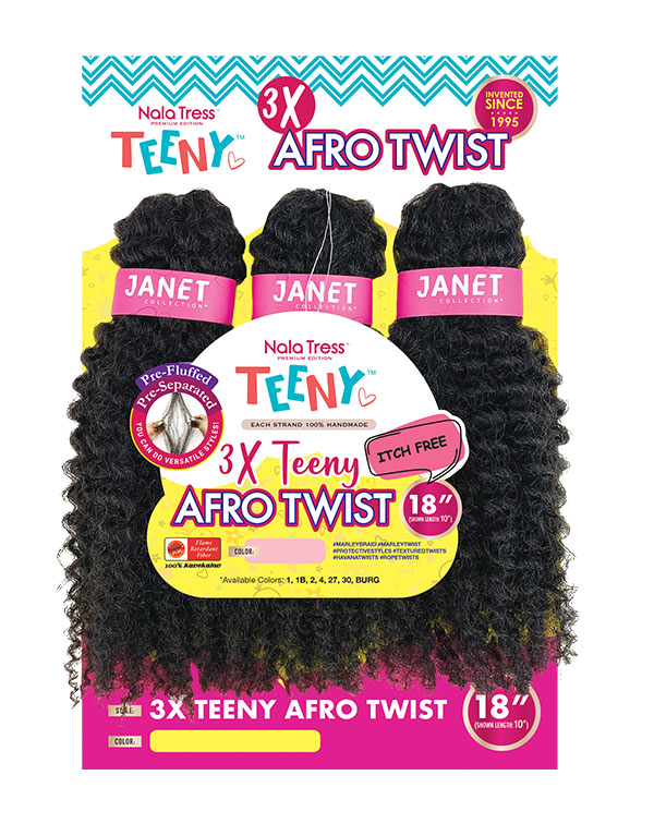 3X TEENY AFRO TWIST 18" - Image 2