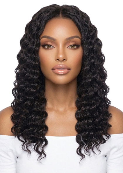 HH FEATHER CROCHET HAIR DEEP WAVE 14"
