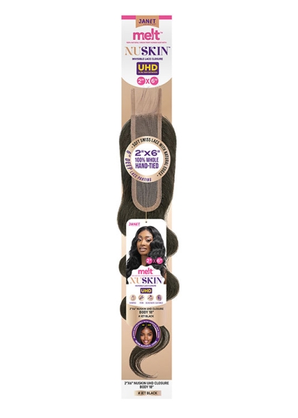 MELT 2X6 NUSKIN UHD LACE CLOSURE BODY 10" 12" 14" 16" 18"